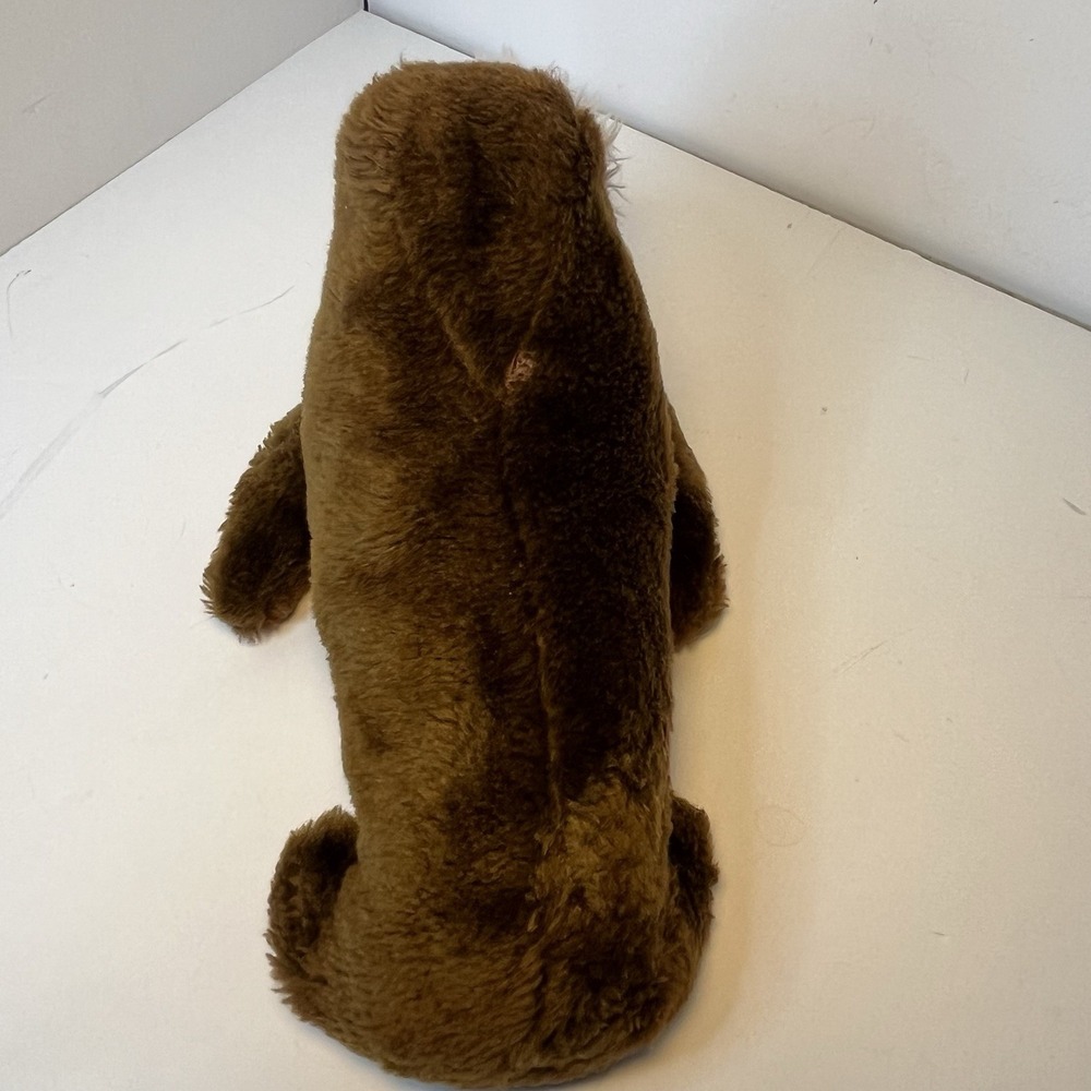 Vintage R. Dakin WALRUS Stuffed Animal 9" Plush Marine Animal - Picture 10 of 16